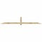 Ekena Millwork Eugene Rough Sawn Timber Gable Bracket, Douglas Fir, 108"W x 18"H x 2"D x 4"F, 4/12 Pitch GBW108X18X0204EUG00RDF - alternate 1